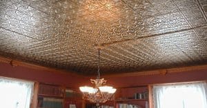 Tin ceiling panels easy installation