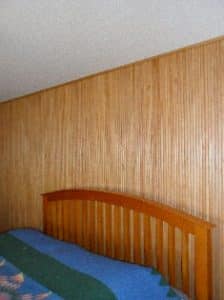 solid wood tambour wall covering red oak