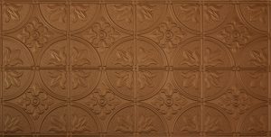 Fused Bronze #309 2'x4' Faux tin ceiling tile