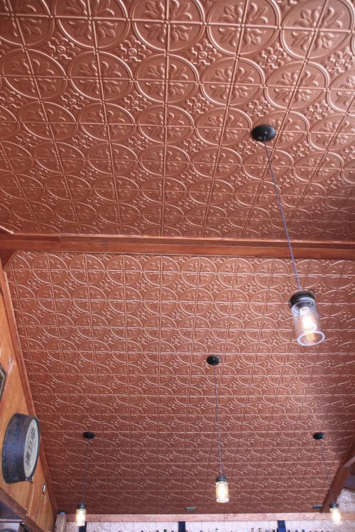 faux tin ceiling decorative tin panels