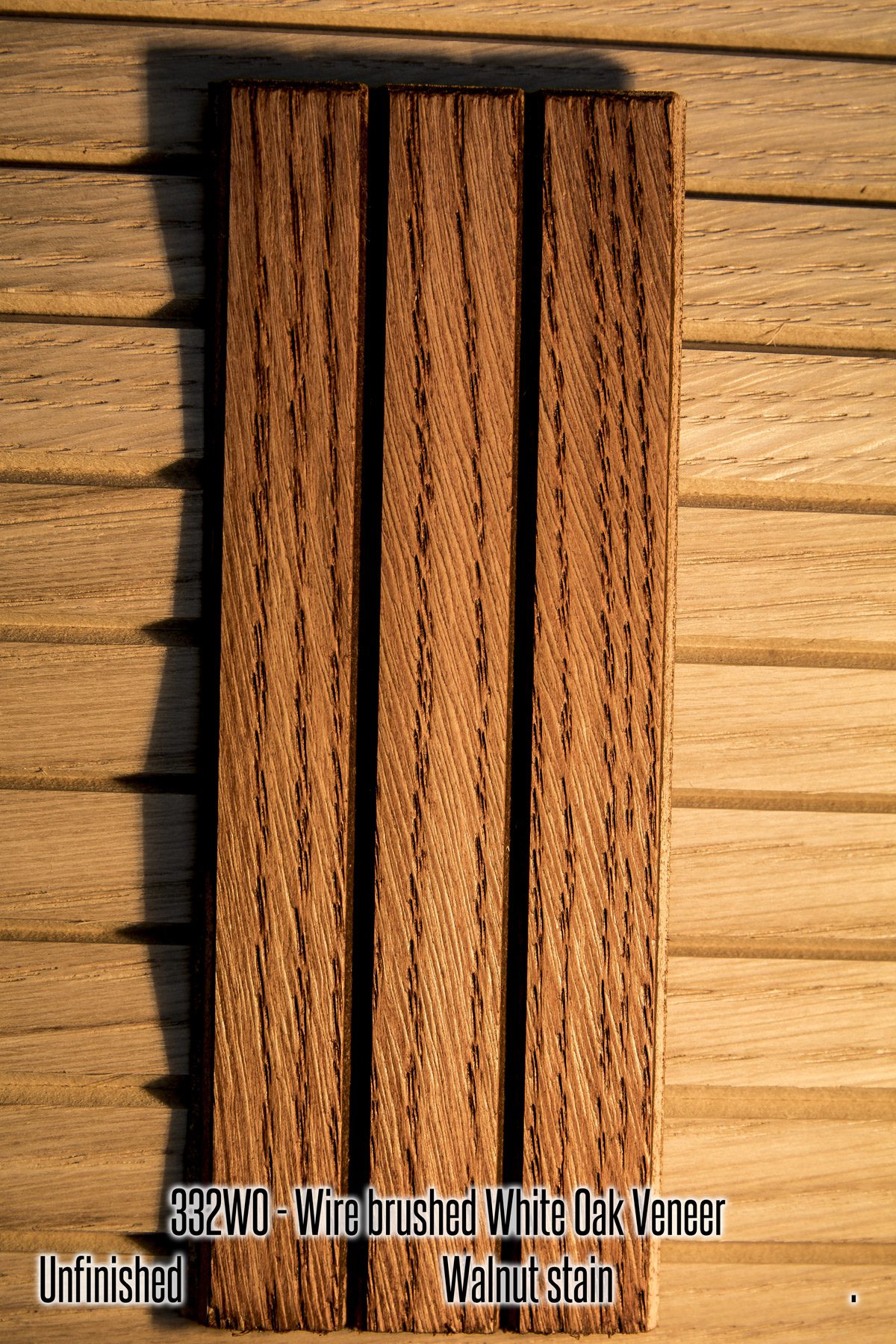 332 White Oak Wire Brushed Wood Tambour Veneer flexible wall panel 4x8 feet