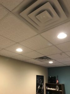 faux tin lay in ceiling tile